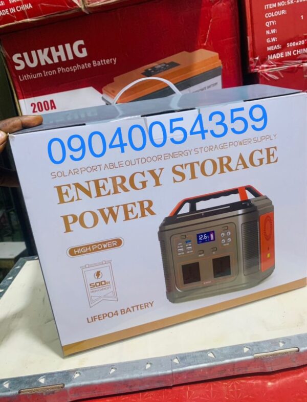500W Energy Storage Solar Generator - Image 7